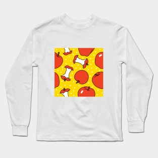 Apples with Polka Dots Long Sleeve T-Shirt